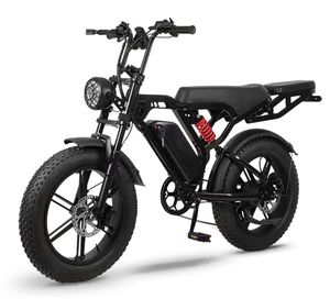 Fat <b>Tire</b> Bike 20 4.0 Off Road Dual Shock Absorption 750W 48V Disc Brushless Motor Removable Battery for Adults - Product Image 3
