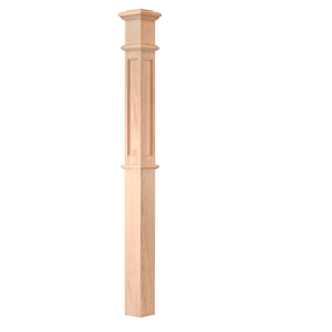 Bằng Gỗ Mới Hàng Đầu Rắn Gỗ 1 Năm Bảo Hành Cầu Thang Truyền Thống Sồi Đỏ Cầu Thang Hộp Mới OEM/Odm Việt Nam - Product Image 1