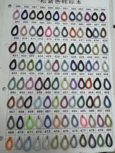 حبل مطاطي دائري متوفر من المصنع بـ 320 لونًا، <span class=keywords><strong>2</strong></span> مم و<span class=keywords><strong>2</strong></span>.5 مم و3 مم، محبوك ومتوفر في المخزون - Product Image 1