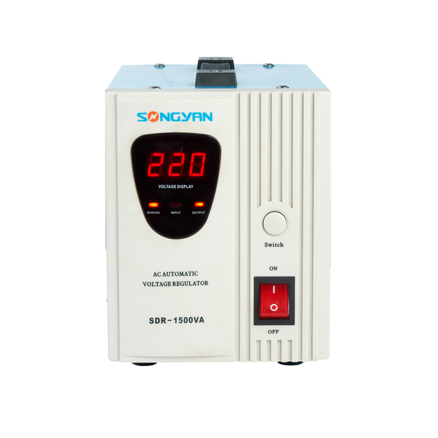15000VA Single-Phase AC Voltage Stabilizer Regulator Input 90-275V Output 220±10% Protection for Electronic Devices CE