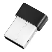 Adaptateur WiFi USB Mini AX300 WiFi6 300 Mbps 2,4 GHz sans pilote Dongle sans fil 802.11ax pour PC portable Win7 Win10 Win11 Linux UOS