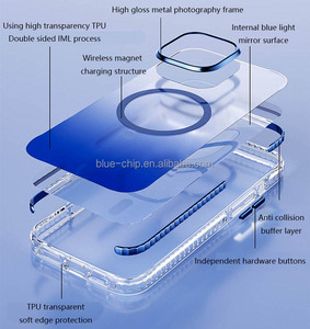 Yanchentian เคสป้องกันมือถือแม่เหล็กหรูหรา<span class=keywords><strong>รุ่น</strong></span><span class=keywords><strong>ใหม่</strong></span><span class=keywords><strong>ล่าสุด</strong></span>เคสโทรศัพท์สำหรับ iPhone 16 15 14 PRO MAX - Product Image 4
