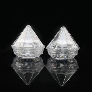 กล่องใส่ผงเครื่องสำอางพลาสติกทรง<span class=keywords><strong>เพชร</strong></span>ขนาด3กรัมตลับเปล่าอายแชโดว์กากเพชรใส - Product Image 5