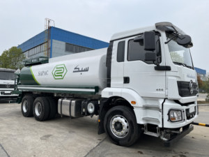 Camion-citerne Shacman H3000 6x4 400 CV 20000 litres 20 m³ pour l'arrosage routier et le lavage des rues, 10 roues - Product Image 2