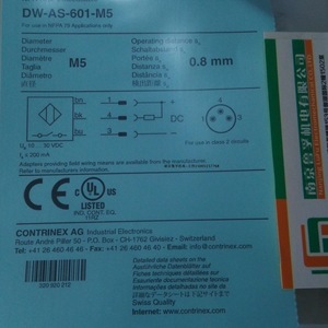Interrupteur de proximité Contronex Dw-Ad-623-M12 M12 sans indicateur pour usage industriel - Product Image 3