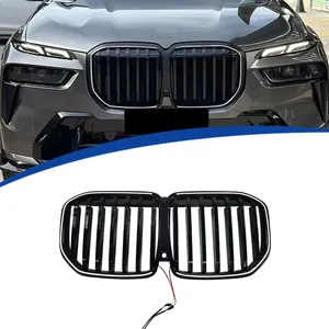 Grilles de pare-chocs avant de voiture avec LED pour X7 G07 2023-2026, protection inférieure en maille, accessoires de tuning automobile - Product Image 2