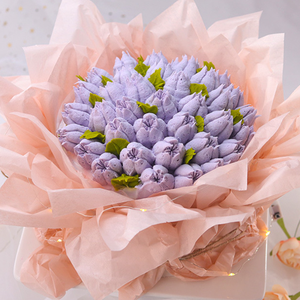 Papel de regalo al por mayor con logotipo personalizado, papel de seda para envolver con el logotipo de la empresa, papel de embalaje para flores - Product Image 2