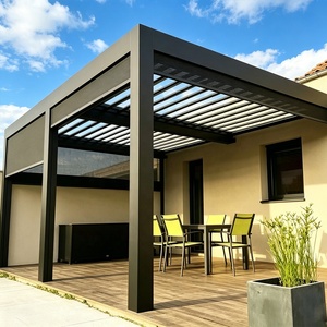 Abri de voiture en polycarbonate, auvent en aluminium durable, abri de voiture en alliage, pare-soleil en feuille de PC, protection solaire extérieure imperméable pour parking - Product Image 1