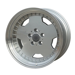 Rines de Aleación Cromados Plateados ML para Autos de Pasajeros, 5x112 5x120, 5 Birlos, para Mercedes-Benz Clase C, E, S, GLC, GLE, AMG, de Lujo - Product Image 3