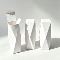 Boîtes pliables en papier de luxe YZ Wholesale, forme géométrique losange, sacs d'emballage cadeau pour parfums et bijoux