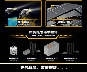 991-1 Hulkbusers MK-4สถานีกำจัดเกราะมีมอเตอร์อิฐบล็อกก่อสร้างของขวัญคริสต์มาสชิ้น/เซ็ต3328 - Product Image 6