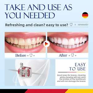 <span class=keywords><strong>Dentifrice</strong></span> Solide <span class=keywords><strong>Bio</strong></span> Goût Fruité en Comprimés pour Dents Sensibles, Blanchissant, Bain de Bouche <span class=keywords><strong>à</strong></span> <span class=keywords><strong>Croquer</strong></span>, 30 Comprimés - Product Image 2