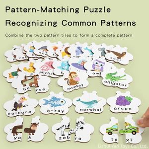 Abc Peg Ideal for Kids to Boost Letter Words Recognition Cartoon Bee-Shaped Alphabet Animal <b>Puzzles</b> With Tin Storage Box - Product Image 5