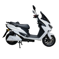 Scooter électrique élégant à deux roues, autonomie de 80 km, vitesse maximale de 50 km/h, batterie 30 Ah, commande vocale, moteur 2000 W, pour adultes, déplacements en ville, loisirs