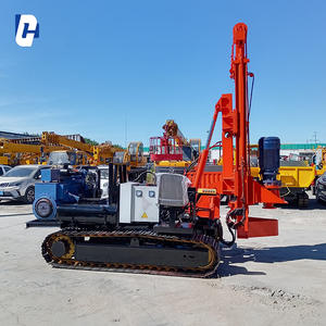 Высокопроизводительный буровой станок для установки наземных спиральных свай под солнечные системы. - Product Image 5