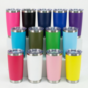 Botella de Agua para Auto de 20oz, Acero Inoxidable 304, Doble Pared, Aislamiento al Vacío, Tapa a Presión Antiderrames, Taza de Viaje Portátil - Product Image 3