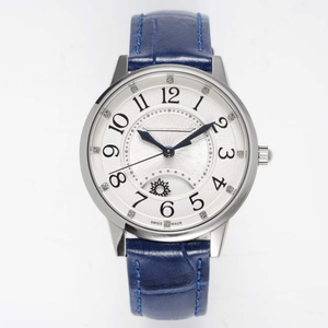 Elegant Automatic Mechanical Wristwatch with Sun Moon Phase Dial Leather Strap Stainless Steel Case for Women - Product Image 1