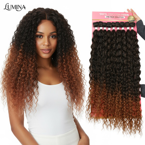 Extensiones de Cabello Sintético Julianna Packet 9X Lumina Jerry, Rizado, Resistente al Calor, con Proteína Bio y Fibra Orgánica - Product Image 1