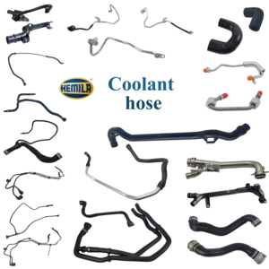 HEMILA 汽车配件 11537603511 11538645481 冷却液软管 节温器软管 硅胶铝制适配器 适用于宝马 F10 F18 F30 F35 - Product Image 2