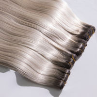 Extensions de cheveux humains bruts de qualité 12A, provenant d'un seul donneur, Remy vierges, cuticules alignées, tissage de cheveux de 12 à 30 pouces de long