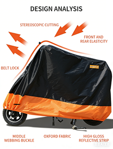 Funda Impermeable para Asiento de Motocicleta <span class=keywords><strong>Yamaha</strong></span> <span class=keywords><strong>FZ</strong></span> <span class=keywords><strong>8</strong></span>, Scooter de Tres Ruedas, Uso en Exteriores, Protección del Tanque de Combustible del Motor - Product Image 3