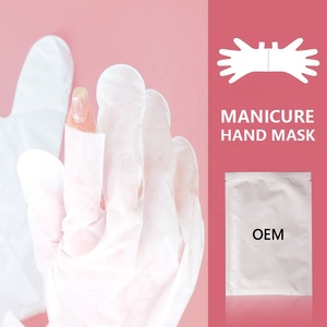 Spa pour la <span class=keywords><strong>Maison</strong></span> Peaux Sèches Hydratant avec Logo Personnalisé Chaleur Rapide Manucure Anti-dessèchement Soin des Mains <span class=keywords><strong>Masque</strong></span> pour les Mains Vente en Gros - Product Image 2