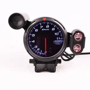 Speedometer Mobil Tampilan LED 80Mm RPM, Takometer