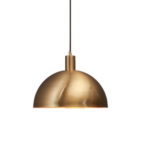 Lamp Tasty Brass Pendant <b>Light</b> Round Single Head Led Home <b>Lighting</b> For Kitchen Dining Room Study Bar Coffee Shop - Product Image 4
