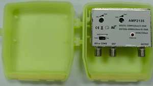Amplificateur satellite Amplificateur d'antenne Amplificateur de <span class=keywords><strong>signal</strong></span> <span class=keywords><strong>TV</strong></span> par câble CATV à 2 voies - Product Image 6