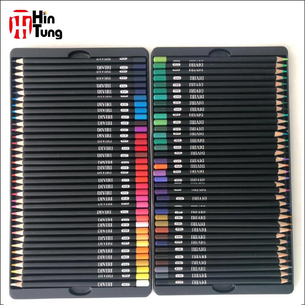 Набор цветных карандашей круглой формы, 72 шт.