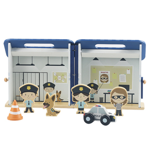 Set <span class=keywords><strong>di</strong></span> blocchi <span class=keywords><strong>di</strong></span> casa in legno per bambini gioco a tema della <span class=keywords><strong>stazione</strong></span> <span class=keywords><strong>di</strong></span> <span class=keywords><strong>polizia</strong></span> giocattoli del mondo prima <span class=keywords><strong>stazione</strong></span> <span class=keywords><strong>di</strong></span> <span class=keywords><strong>polizia</strong></span> educativa casetta in legno - Product Image 3