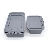 Boîtes de rangement en plastique ABS/PP de haute qualité, fabrication directe d'usine, OEM/ODM, impression personnalisable, épaisseur 3/5 mm, portables