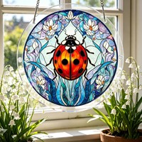 83 pièces de pièces de puzzle en acrylique pour attrape-soleil à suspendre à la fenêtre, Ornement attrape-soleil en acrylique DIY, Décoration murale pour jardin et maison, Cadeau pour Maman et Femme