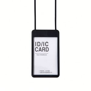X49 Creative Double Pull Silicone Lashing <b>Card</b> <b>Sleeve</b> Work Certificate Retractable <b>Card</b> Set for Promotional & Business Gifts - Product Image 4