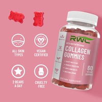Compléments alimentaires en gommes personnalisés en marque privée, OEM, véganes, à base de pectine, collagène, biotine, kératine pour les cheveux, la peau, les ongles, créatine, gommes probiotiques