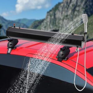 CYEN nouveauté 20L route SUV <span class=keywords><strong>Camping</strong></span> voiture douche douche à main galerie de toit douche pour randonnée lavage de voiture <span class=keywords><strong>nettoyage</strong></span> pour animaux de compagnie vacances à la plage - Product Image 2