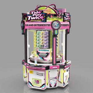 Macchina per Premi Jackpot a 5 Luci, 60 Premi su Disco Rotante, Gioco Arcade a Moneta per 4 Giocatori per Parchi Divertimento e Sale Giochi - Product Image 1
