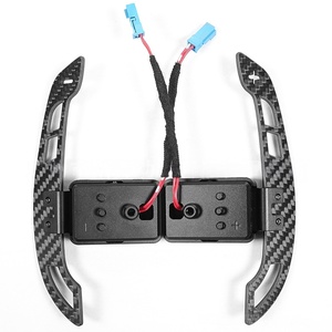 Fabrika Üretimi Gerçek Karbon Fiber Manyetik Vites Kanatçıkları BMW 7 Serisi G70 735Li 740Li M760Le I7 Vites Kanatçıkları Spor Stili - Product Image 4