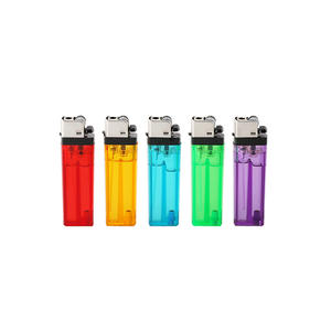 Vente en gros Briquet jetable honnête Briquet à gaz en pierre de silex Mini Briquet à silex rechargeable - Product Image 1