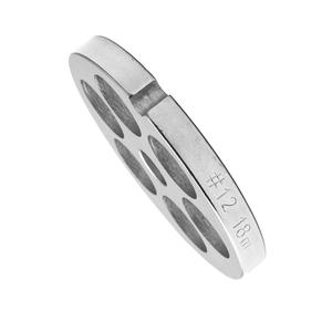 Pour <span class=keywords><strong>Kitchenaid</strong></span> Mixer Food Chopper Compatible #12-18mm Acier Inoxydable <span class=keywords><strong>Hachoir</strong></span> À Viande Plaque Disques Lames Électrique Manuel pour Househ - Product Image 6