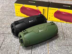 Altavoz Portátil NR-3026 con Conexión Bluetooth, Reproducción de Audio por USB, Tarjeta TF y AUX, Función TWS, Supergraves, Resistente al Agua - Product Image 2