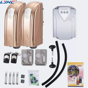 Apri Cancello Automatico <span class=keywords><strong>a</strong></span> Battente con Ruote da 700KG, Motore Elettrico DC24V per Carichi Pesanti con Doppio Telecomando - Product Image 3