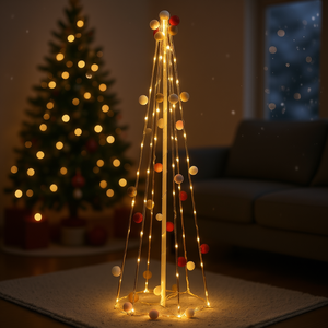 Luci LED Natalizie 2700K Bianco Caldo Morbido IP65 Decorazioni Festive Sospese - Product Image 2