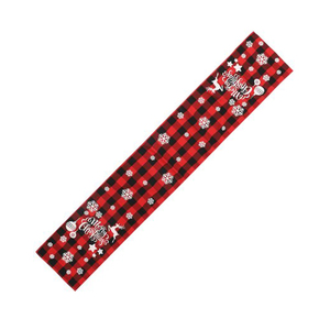 Khăn Trải Bàn Giáng Sinh Bằng Vải Lanh Cotton In Kỹ Thuật Số Thăng Hoa Chất Lượng Cao Tùy Chỉnh Từ Nhà Máy Trực Tiếp - Product Image 2