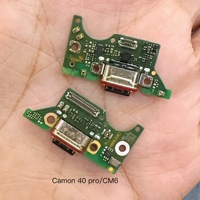 Placa de Puerto de Carga para Teléfono Móvil al por Mayor, Puerto de Carga Original Flexible para Tecno Camon 40 Pro CM6
