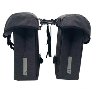 Sacoche de selle double pour siège arrière de vélo Double sac de chameau grande capacité équipement de sport de plein air de voyage - Product Image 6
