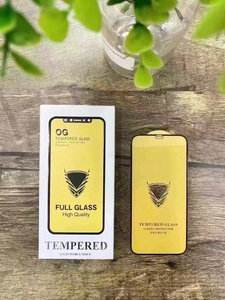 OG Gold Armor Vidrio templado para <span class=keywords><strong>iPhone</strong></span> 17 Air 16 15 7 8 Plus XS XR 11 <span class=keywords><strong>12</strong></span> 13 14 <span class=keywords><strong>Pro</strong></span> MAX Mini Glue Cover Película protectora de pantalla - Product Image 2