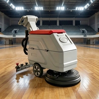 Nettoyeur de sols à batterie homologué CE, moteur aspirateur 150W, autonomie 100-130 min, directement de l'usine pour couloirs d'hôtel