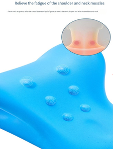 Dispositivo di Trazione Cervicale per Allineamento della Colonna Vertebrale, Cuscino Chiropratico, Stretcher per il Collo, Rilassante per Collo e Spalle - Product Image 4