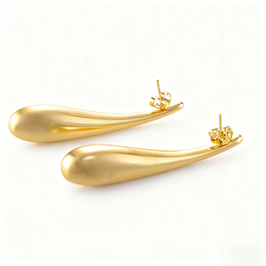 <span class=keywords><strong>Orecchini</strong></span> pendenti da donna Kinnear Wate lunghi realizzati in ottone placcato in oro 18K gioielli da donna alla moda <span class=keywords><strong>orecchini</strong></span> da <span class=keywords><strong>disegno</strong></span> a filo pendenti - Product Image 5